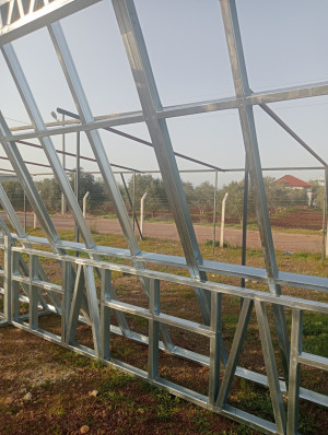 Kepez Kızıllı Çamlıca Loftlu Hafif Çelik Üçgen Ev | Antalya Güneş Çelik Yapı - Galeri Resmi