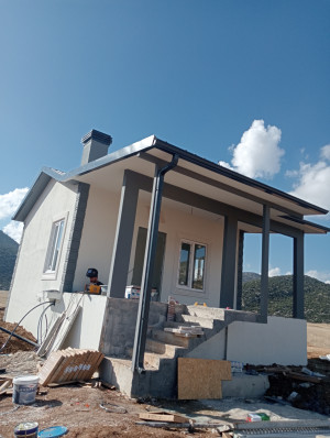 Antalya Korkuteli Yazır Köyü Cebel Ovası 54 m² Hafif Çelik Çiftlik Evi Projesi - Galeri Resmi