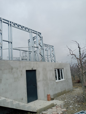 Korkuteli Yazır Köyü 90 m² Hafif Çelik Yazlık Projesi - Galeri Resmi