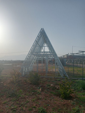 Kepez Kızıllı Çamlıca Loftlu Hafif Çelik Üçgen Ev | Antalya Güneş Çelik Yapı - Galeri Resmi