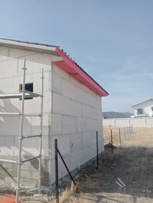 Korkuteli Yazır Köy İçi Merkez 60 m² Hafif Çelik Bağ Evi Projesi - Galeri Resmi