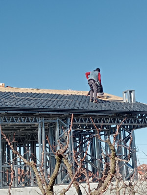 Korkuteli Yazır Köyü 90 m² Hafif Çelik Yazlık Projesi - Galeri Resmi