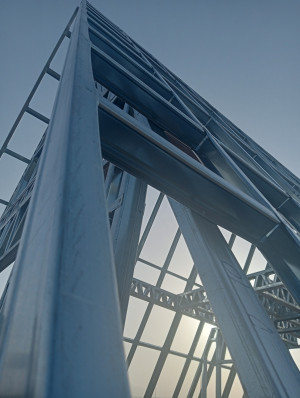 Kepez Kızıllı Çamlıca Loftlu Hafif Çelik Üçgen Ev | Antalya Güneş Çelik Yapı - Galeri Resmi