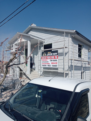 Korkuteli Yazır Köyü 90 m² Hafif Çelik Yazlık Projesi - Galeri Resmi