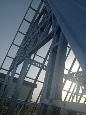 Kepez Kızıllı Çamlıca Loftlu Hafif Çelik Üçgen Ev | Antalya Güneş Çelik Yapı - Galeri Resmi