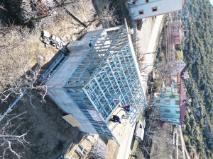 Korkuteli Yazır Köyü 90 m² Hafif Çelik Yazlık Projesi - Galeri Resmi